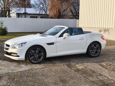 Brugt Mercedes SLK250 204 HK (150 kW) 2013 Hvid Cabriolet