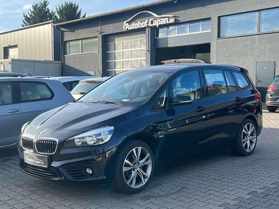 Gebraucht BMW 218 Gran Tourer Sport Line 136 PS (100 kW) 2016 Schwarz Van / Kleinbus