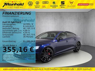 Gebraucht Audi S5 Ambiente 341 PS (250 kW) 2023 Navarrablau metallic Limousine