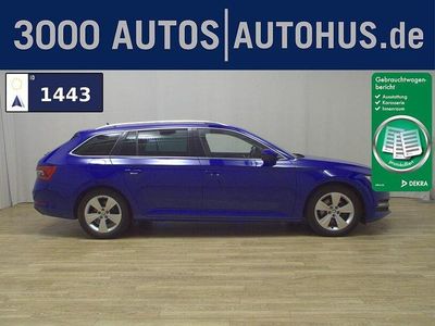 Gebraucht Skoda Superb Style 200 PS (147 kW) 2020 Blau Kombi