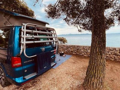 Gebraucht VW California Highline 179 PS (131 kW) 2015 Blau Van