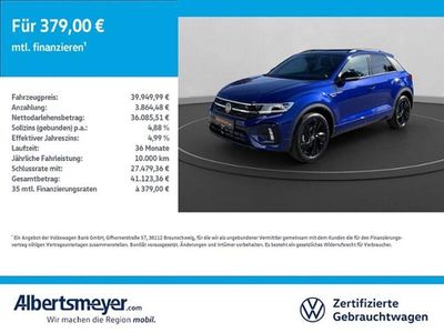 Neu VW T-Roc R-line 2026 Blau SUV