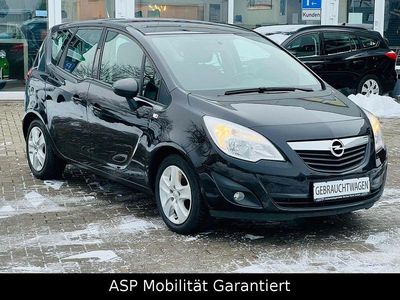 Gebraucht Opel Meriva Edition 101 PS (74 kW) 2011 Schwarz Van / Kleinbus