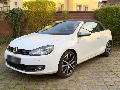 Gebraucht VW Golf Cabriolet 150 PS (110 kW) 2015 Weiß Cabrio