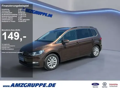 Gebraucht VW Touran Comfortline 110 PS (80 kW) 2016 Braun Van / Kleinbus