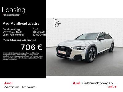 Gletscherweiß metallic Gebraucht 2024 Audi A6 Allroad Ambiente Kombi | 68.980 € (Teuer)