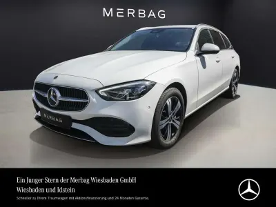 Gebraucht Mercedes C300e Avantgarde 313 PS (230 kW) 2024 Polarweiß Kombi