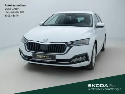 Gebraucht Skoda Octavia Style 150 PS (110 kW) 2023 Moonweiß perleffekt/moonweis Kombi
