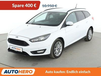 Gebraucht Ford Focus Cool & Connect 125 PS (91 kW) 2017 Weiß Kombi