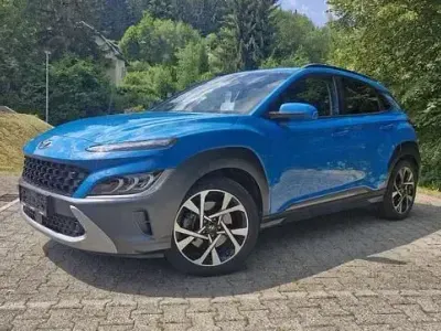 Gebraucht Hyundai Kona Prime 199 PS (146 kW) 2023 Blau SUV
