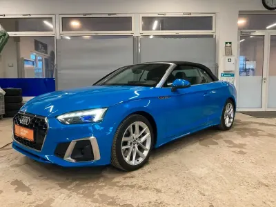 Używany Audi A5 Cabriolet S-Line 286 KM (210 kW) 2019 Niebieski Kabriolet