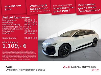 Gebraucht Audi A6 e-tron Performance 269 kW (367 PS) 2026 Weiß Kombi