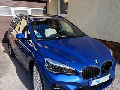 Gebraucht BMW 220 Gran Tourer Sport Line 190 PS (139 kW) 2020 Blau Van / Kleinbus