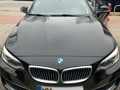 Second-hand BMW 220 Luxury Line 190 CP (139 kW) 2015 Negru Cabrio