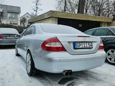 Gebraucht Mercedes CLK350 AMG 276 PS (202 kW) 2006 Silber Coupé