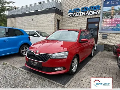 Gebraucht Skoda Fabia Ambition 95 PS (69 kW) 2022 Rot Kleinwagen