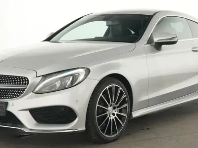 Brugt Mercedes C200 Edition 184 HK (135 kW) 2016 Sølv Coupe