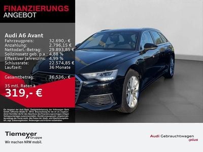 Gebraucht Audi A6 Design 204 PS (150 kW) 2023 Schwarz Kombi