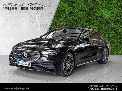 Gebraucht Mercedes E400 AMG line 381 PS (280 kW) 2025 Obsidianschwarz metallic Limousine