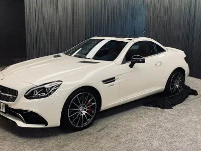 Gebraucht Mercedes SLC43 AMG AMG 390 PS (286 kW) 2018 Weiß Coupé