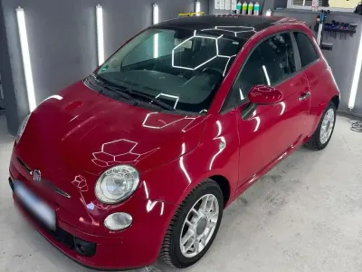 Gebraucht Fiat 500 69 PS (50 kW) 2009 Rot Cabrio