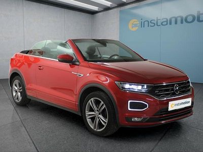 Gebraucht VW T-Roc Cabriolet 150 PS (110 kW) 2021 Rot Cabrio