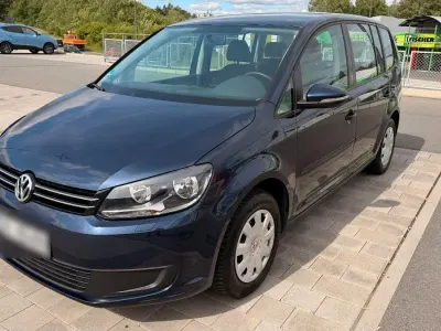 Gebraucht VW Touran 105 PS (77 kW) 2011 Blau Van / Kleinbus