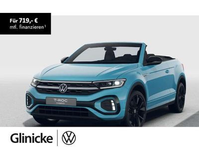 Neu VW T-Roc Cabriolet R-line 150 PS (110 kW) 2026 Petroleum blue metallic / schw Cabrio