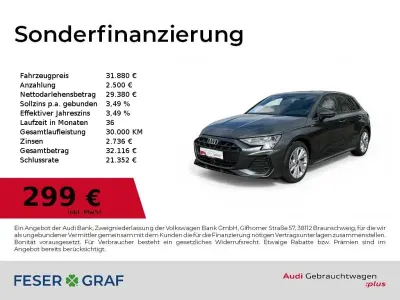 Gebraucht Audi A3 S-Line 150 PS (110 kW) 2025 Daytonagrau perleffekt Limousine