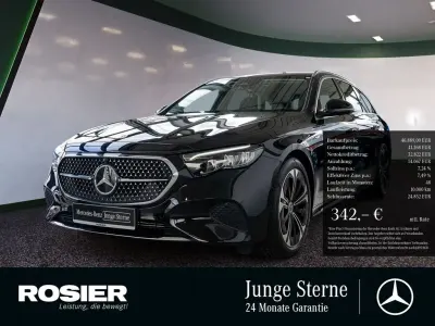 Brugt Mercedes E300 Advanced 204 HK (150 kW) 2025 Sort Sedan
