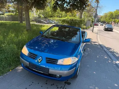 Gebraucht Renault Mégane Cabriolet 135 PS (99 kW) 2004 Blau Cabrio