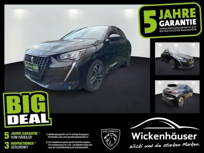 Gebraucht Peugeot 208 Allure 102 PS (75 kW) 2021 Schwarz Kleinwagen