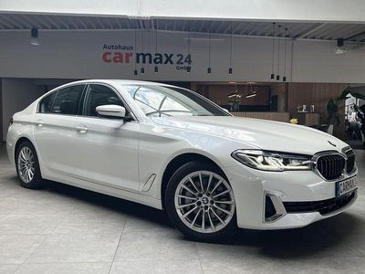 Gebraucht BMW 530e Luxury Line 292 PS (214 kW) 2020 Mineralweiss metallic Limousine