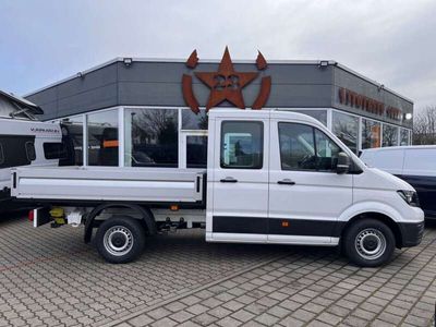 gebraucht VW Crafter DoKa Pritsche 35 mittellang 4x4