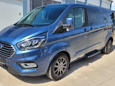 Używany Ford Transit Titanium X 185 KM (136 kW) 2020 Niebieski Kombi