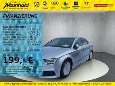 Silber Gebraucht 2019 Audi A3 S-Line Limousine | 18.800 € (Guter Preis)