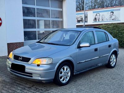 Gebraucht Opel Astra 85 PS (62 kW) 2001 Grau Kleinwagen