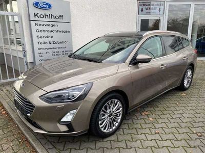 Gebraucht Ford Focus Titanium 150 PS (110 kW) 2019 Pyritsilber metallic Kombi