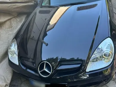 Gebraucht Mercedes SLK200 163 PS (119 kW) 2008 Schwarz Cabrio