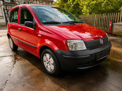 Gebraucht Fiat Panda 54 PS (39 kW) 2009 Rot Kleinwagen