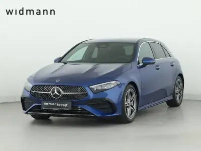 Brugt Mercedes A200 AMG line 150 HK (110 kW) 2025 Blå Sedan