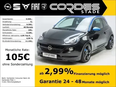 Occasion Opel Adam Slam 116 ch (85 kW) 2015 Noir Citadine
