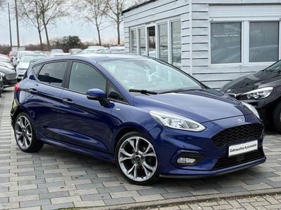Gebraucht Ford Fiesta ST-Line 125 PS (91 kW) 2018 Blau Kleinwagen