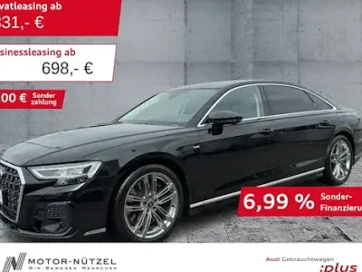 Używany Audi A8 Ambiente 462 KM (339 kW) 2024 Czarny Sedan/Limuzyna
