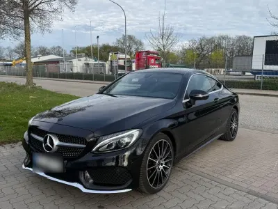 Gebraucht Mercedes C180 AMG Edition 1 156 PS (114 kW) 2016 Schwarz Coupé