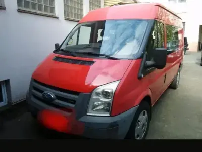 Brugt Ford Transit 140 HK (102 kW) 2007 Rød MPV