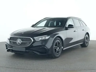 Gebraucht Mercedes E200 AMG line 204 PS (150 kW) 2025 Lack obsidianschwarz Kombi