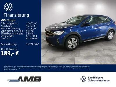 Gebraucht VW Taigo IQ Drive 116 PS (85 kW) 2025 Blau SUV