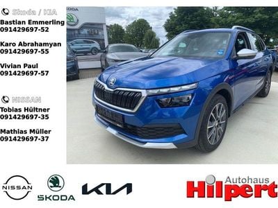 Gebraucht Skoda Kamiq ScoutLine 110 PS (80 kW) 2023 Raceblau metallic (metallic) SUV