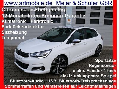 gebraucht Citroën C4 1,6 VTi 120 Lim. Selection 18'LM 8f-bereift PDC SiHz